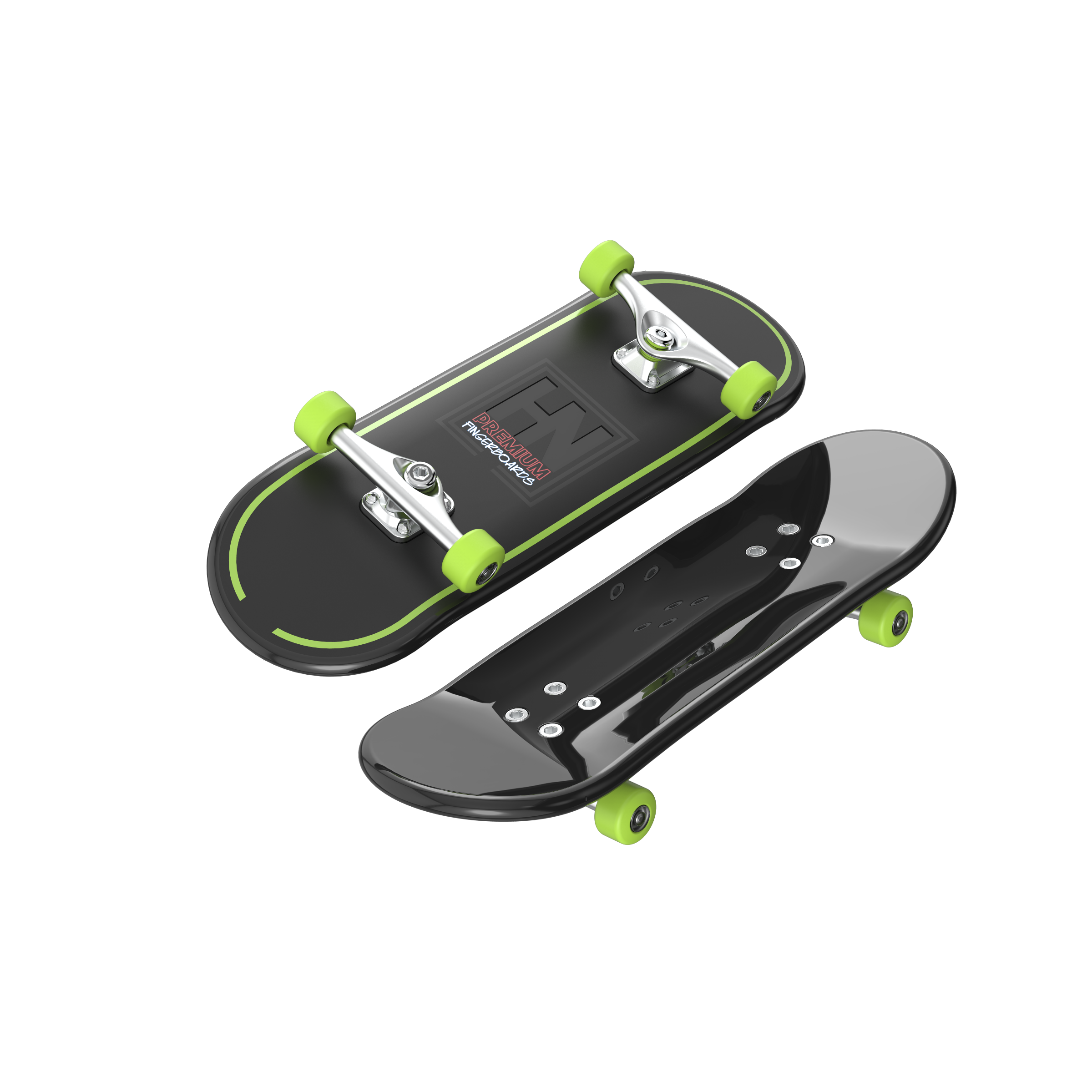 HN Premium Fingerboards - 2 Pack Combo (Gloss-Top Series)